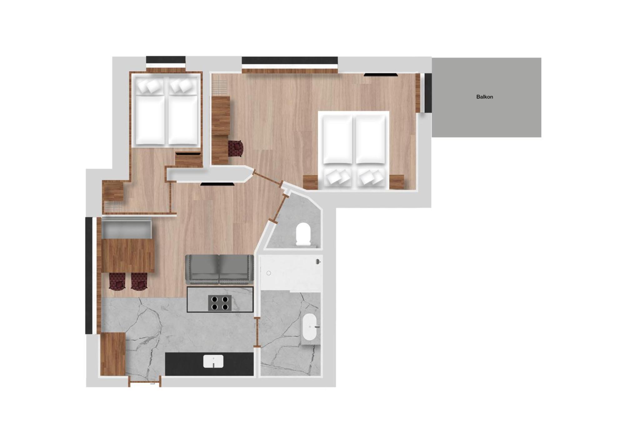 Hofgut Apartment & Lifestyle Resort 바그라인 객실 사진