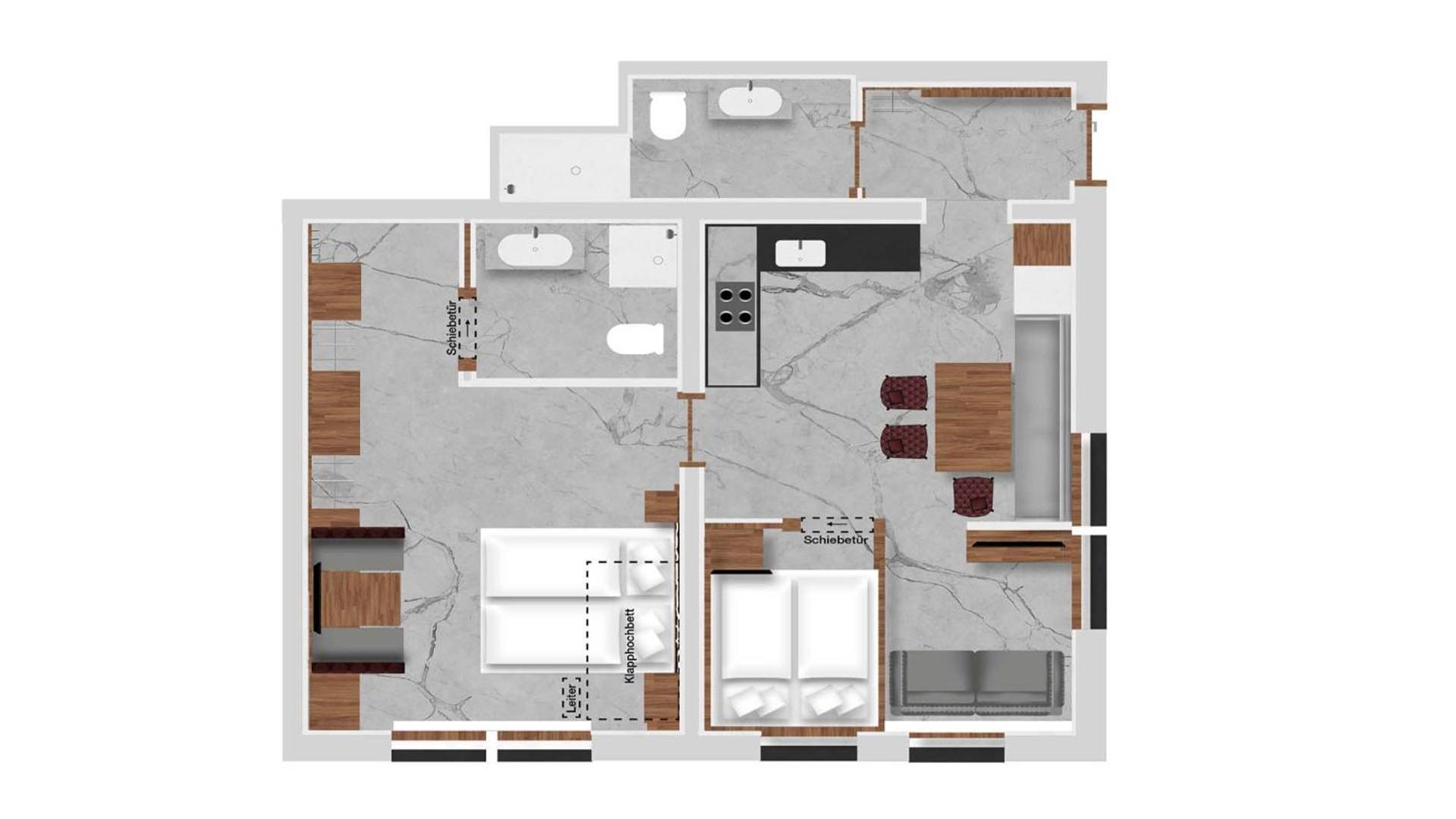 Hofgut Apartment & Lifestyle Resort 바그라인 객실 사진
